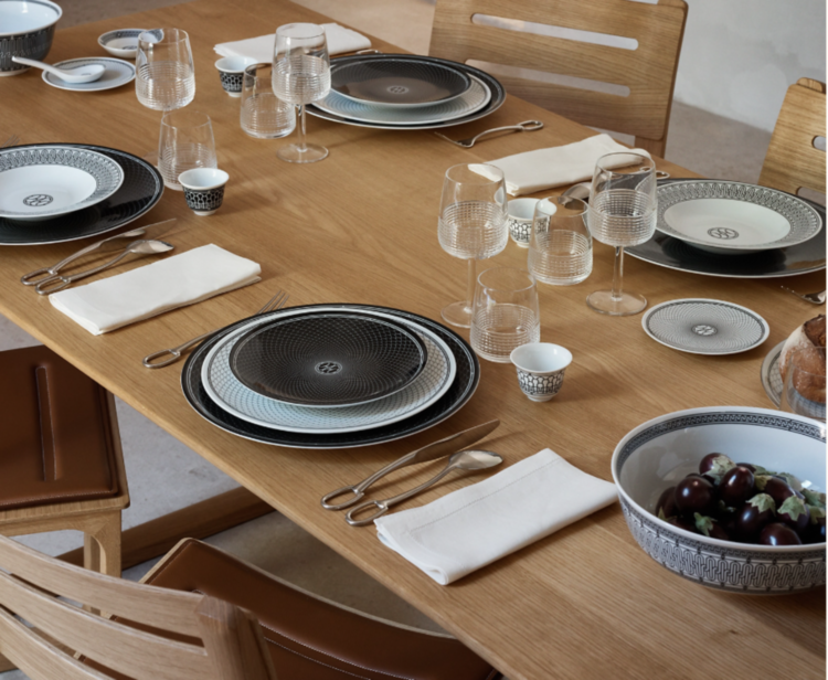 H Deco dessert plate n°2 Hermes