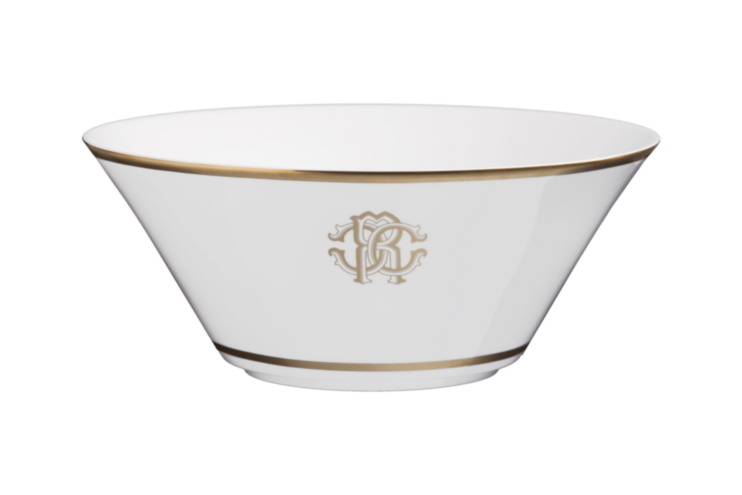 Silk Gold Salad Bowl