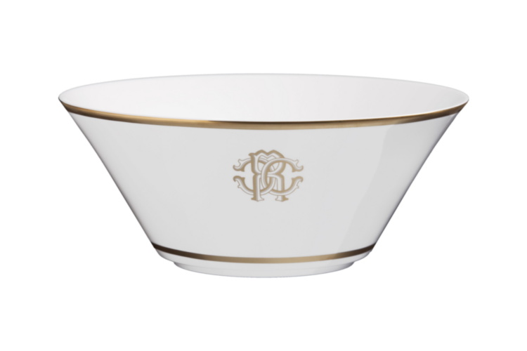 Silk Gold Salad Bowl