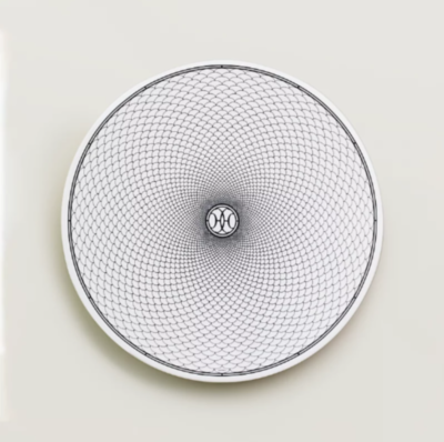 H Deco dinner plate n°1 Hermes