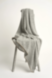 DAYA Cashmere Throw  (Soft Grey & Taupe) OYUNA