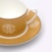Lizard Gold Tea Cup Saucer