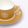 Lizard Gold Tea Cup Saucer