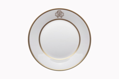Silk Gold Soup Plate
