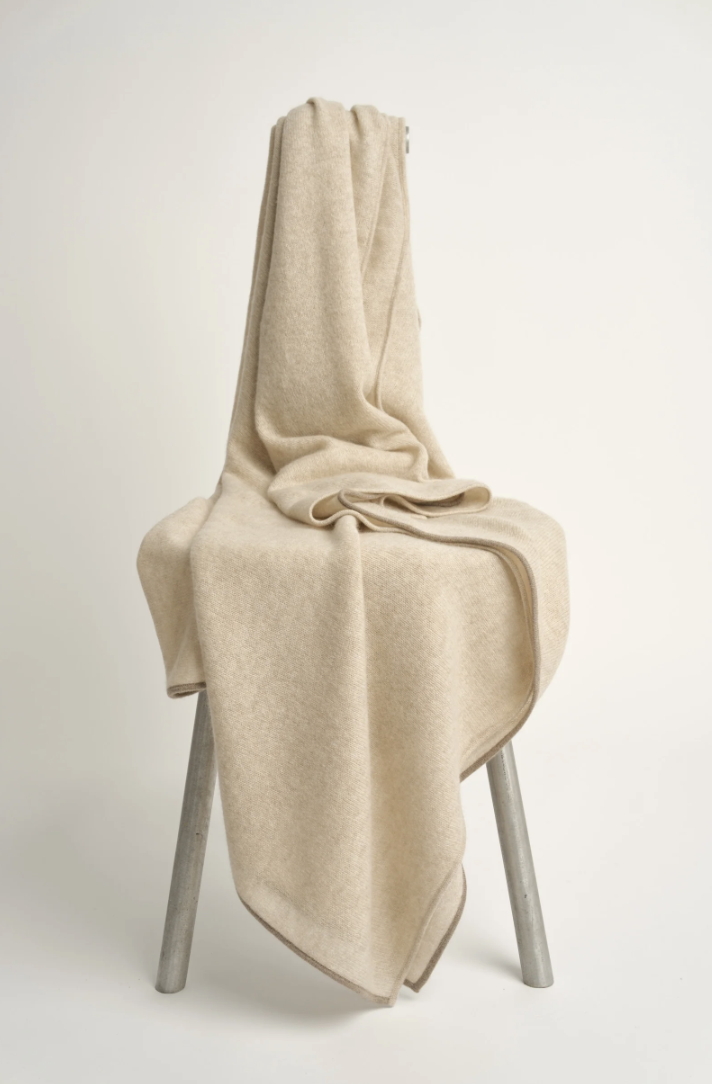 DAYA Cashmere Throw  (Beige) OYUNA