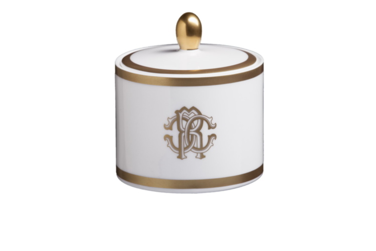 Silk Gold Sugar Pot