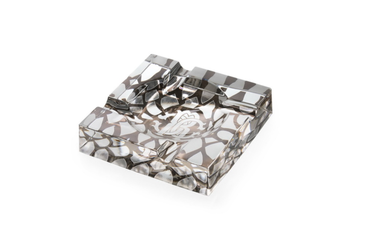 MARRAKECH PLATIN Square Cigar Ashtray
