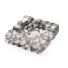 MARRAKECH PLATIN Square Cigar Ashtray