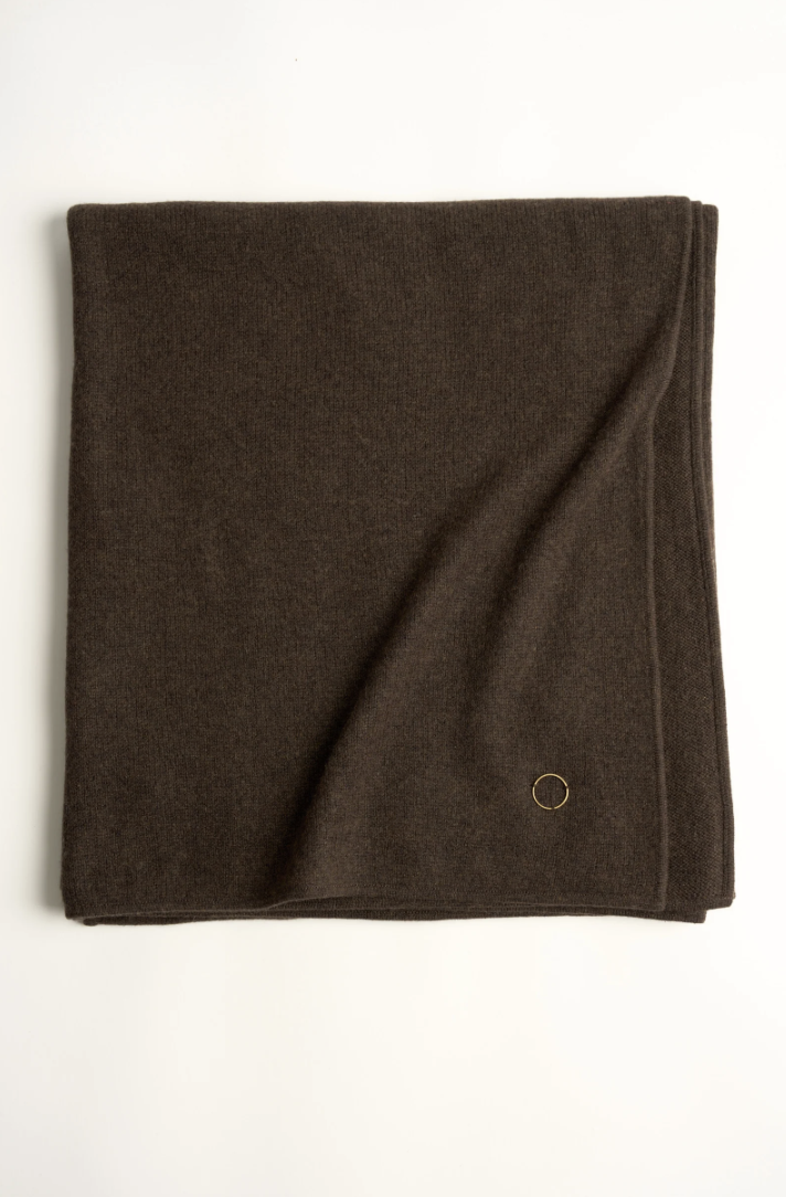DAYA Cashmere Throw  (Chocolate) OYUNA