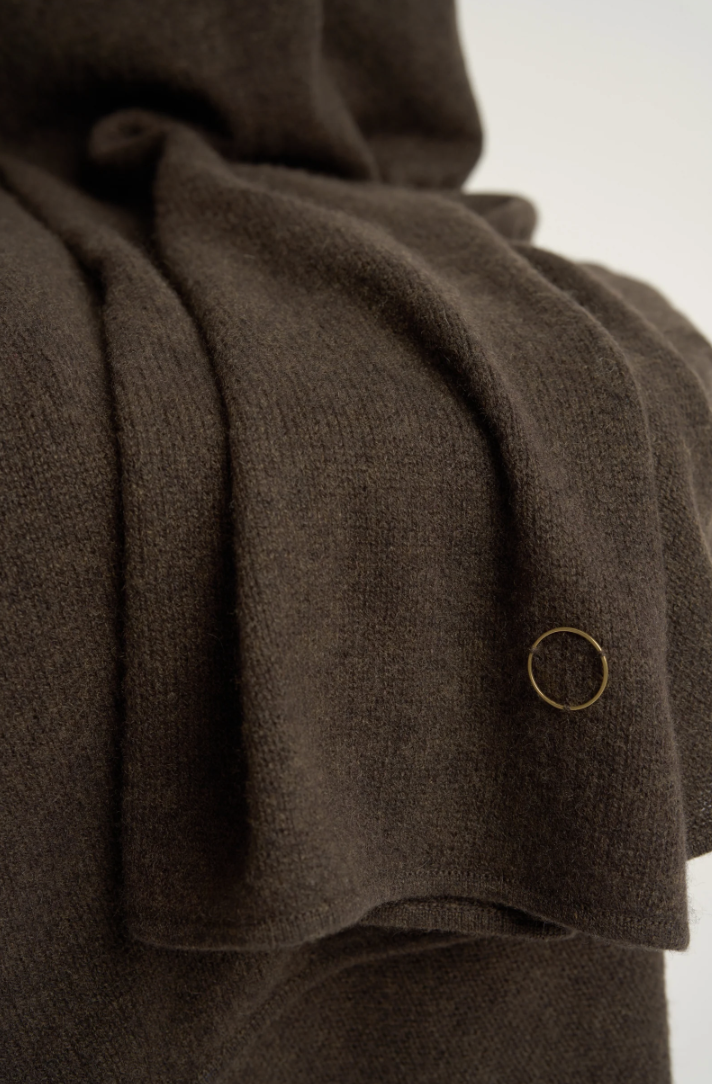 DAYA Cashmere Throw  (Chocolate) OYUNA