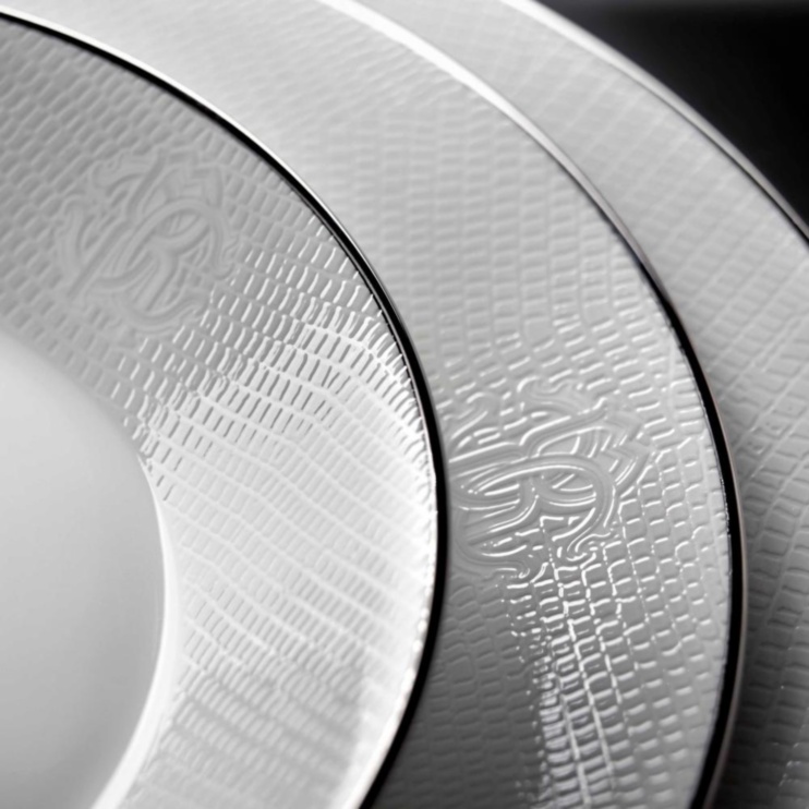 Lizzard Platin Plates Set of 6