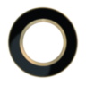 PYTHON BLACK Dessert Plate
