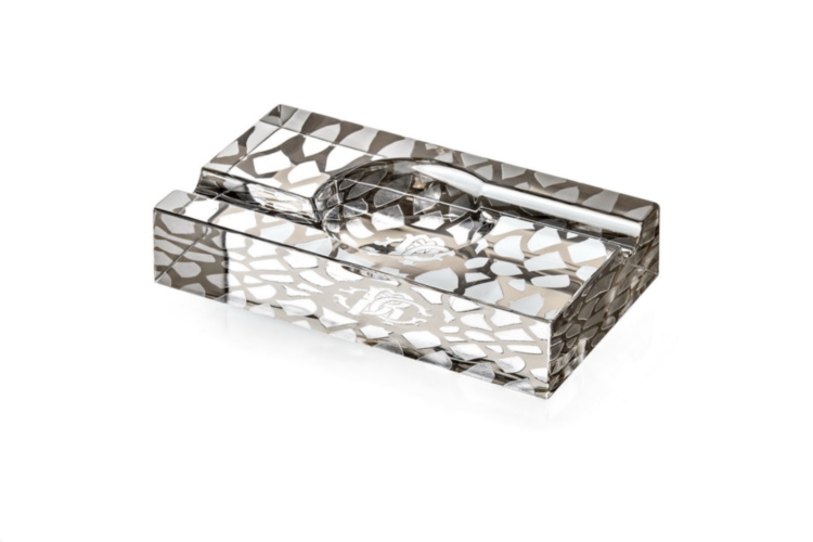 MARRAKECH PLATIN Rectangular Cigar Ashtray