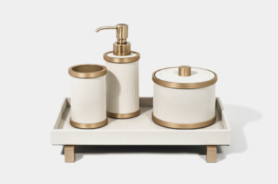 CAROL BATHROOM SET(Cream) Pinetti