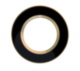 PYTHON BLACK Dinner Plate