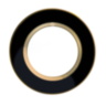 PYTHON BLACK Dinner Plate