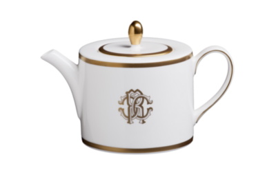 Silk Gold Tea Pot