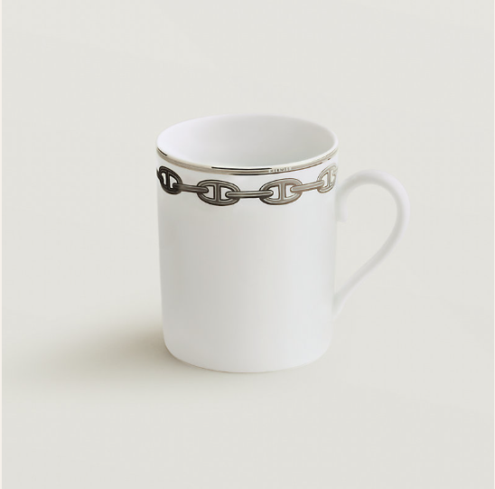 Chaine D'Ancre Platinum Mug Hermes