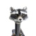 Raccoon Umbrella Pasotti