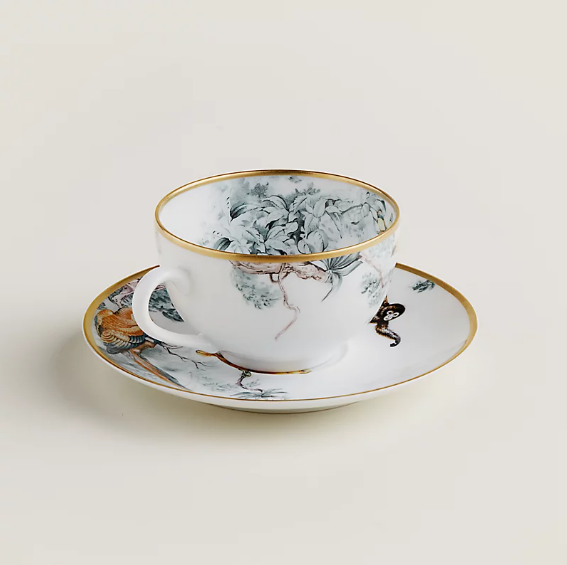 Carnets d'Equateur tea cup and sauser Hermes 038016P