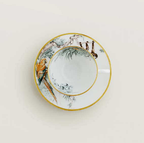 Carnets d'Equateur tea cup and sauser Hermes 038016P