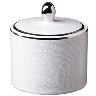 Lizzard Platin Sugar Pot