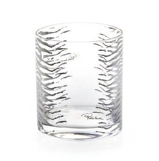Zebra Platin Old-Fashion Glass set of 2