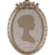 Photo frame oval 13x18cm DESIGNER DECORATION