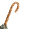 Leopard Umbrella With Wonderful Interior And Bamboo Handle, Double Cloth Pasotti