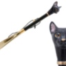 Black Cat Shoehorn Pasotti
