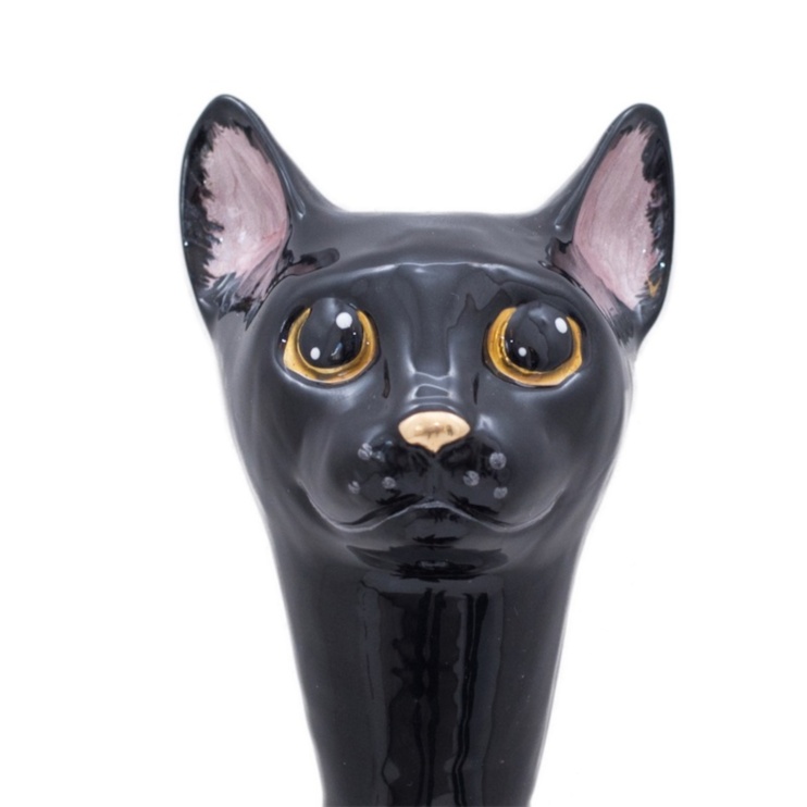 Black Cat Shoehorn Pasotti