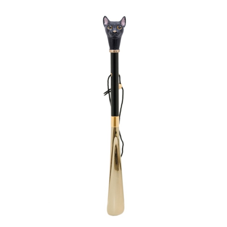 Black Cat Shoehorn Pasotti