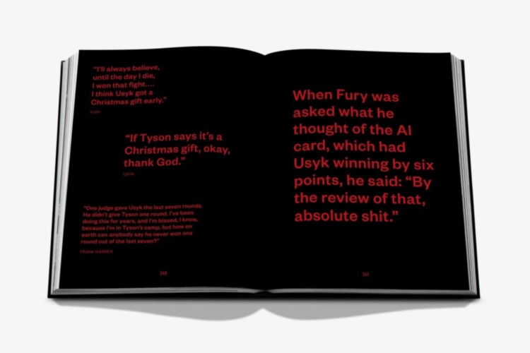 Undisputed: Usyk vs Fury Legend Assouline