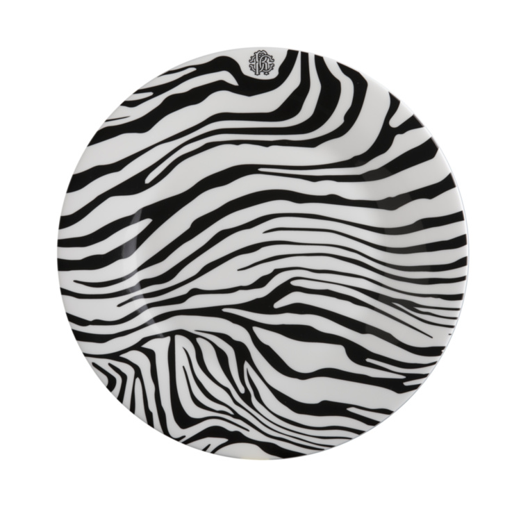 Zebrage Dessert Plate