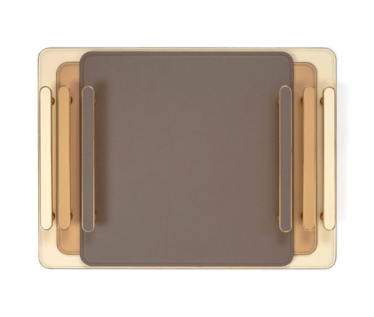 Venaria Tray(Taupe)  Pinetti