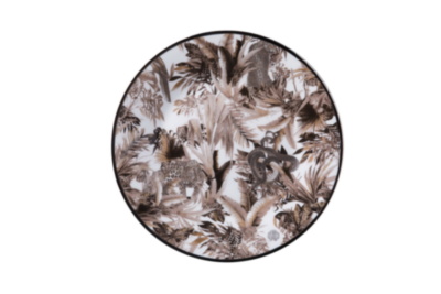 TROPICAL JUNGLE WHITE Bread Plate