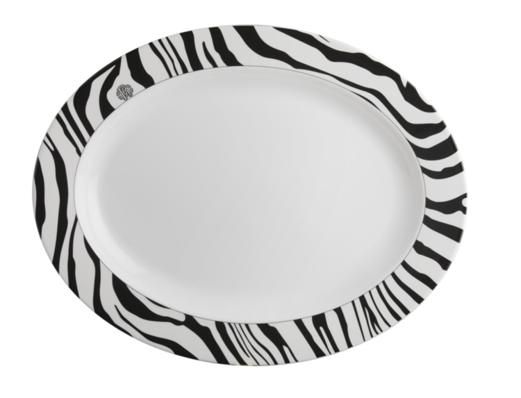 Zebrage Large Oval