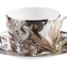 TROPICAL JUNGLE WHITE Tea Cup