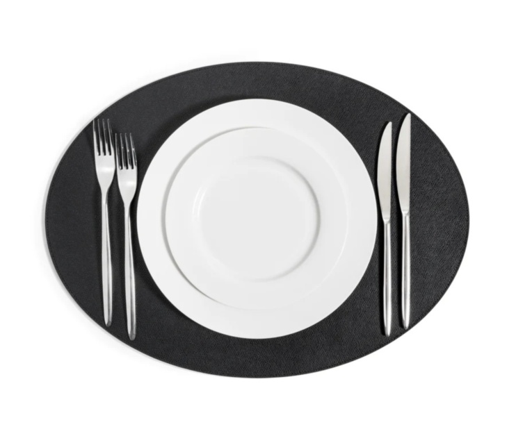 Oval Placemat Set of 6(Artic) Pinetti